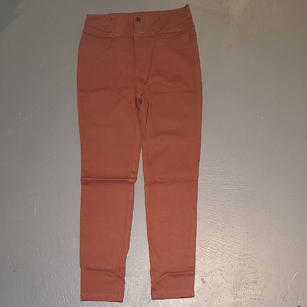 SHEIN Burnt Orange Knitwear